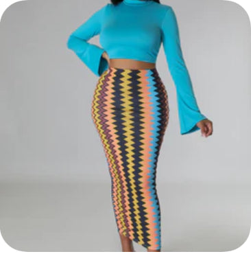 Esther Gurl Skirt Set