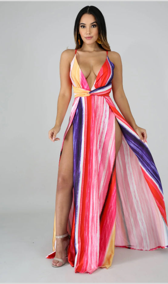 Maxi Slit Dress