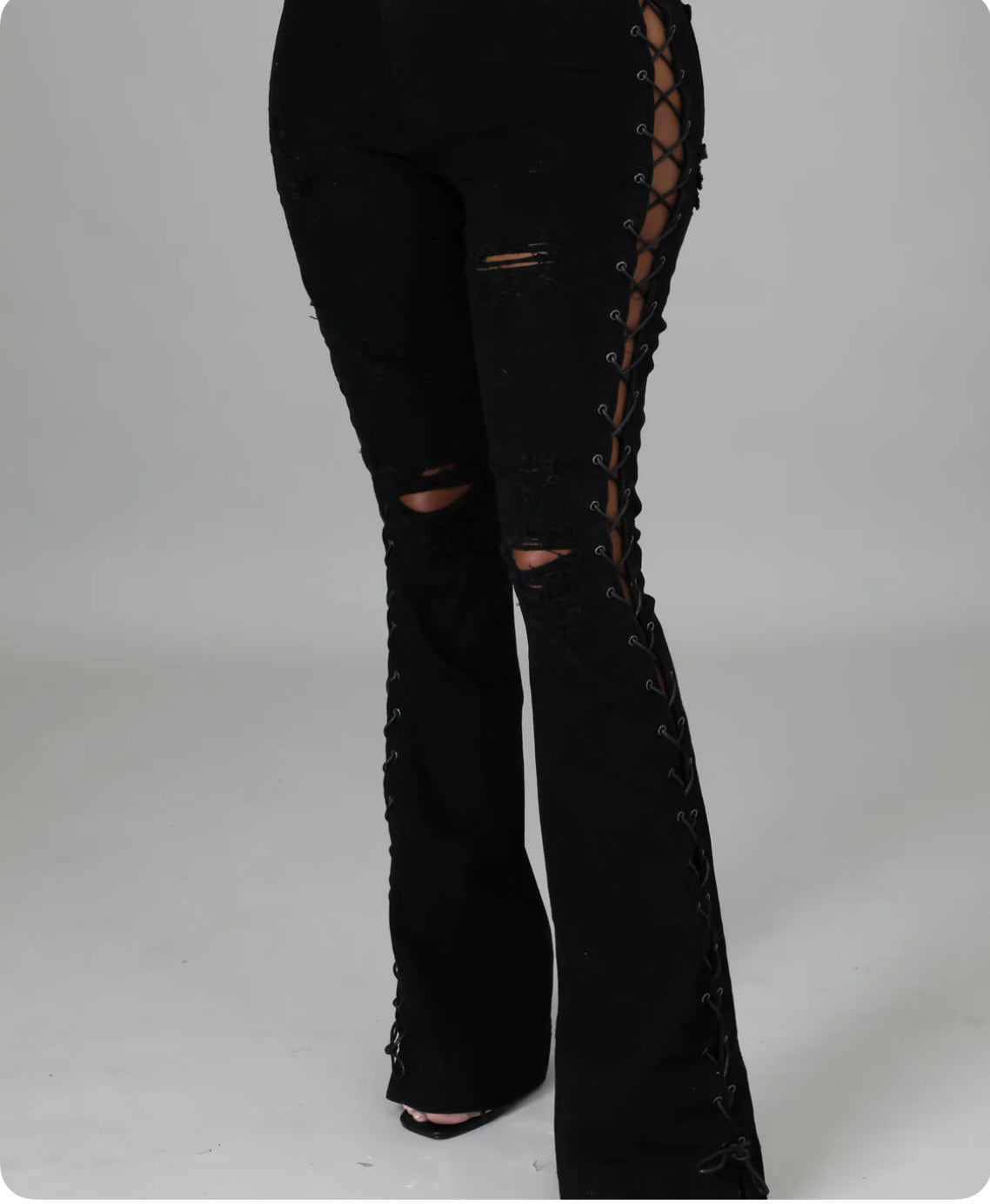 Around the Block Black Jeans